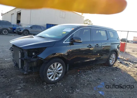2016 Kia Sedona Ex z USA, uszkodzony, nr VIN KNDMC5C12G6148040